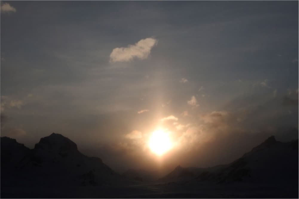 Landscape in the Pamir Mountains